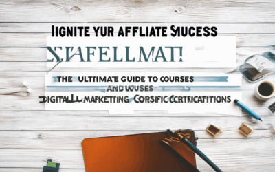 Ignite Your Affiliate Marketing Success: The Ultimate Guide to Top Courses and Digital Marketing Certifications